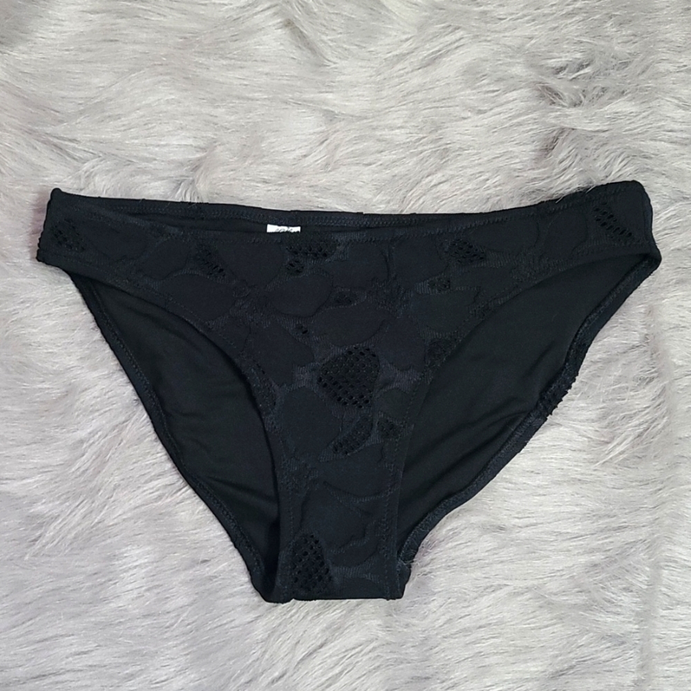 Aerie Black Bikini Bottoms